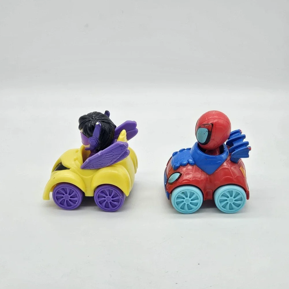 Marvel Spidey and His Amazing Friends Web Racers Car Lot